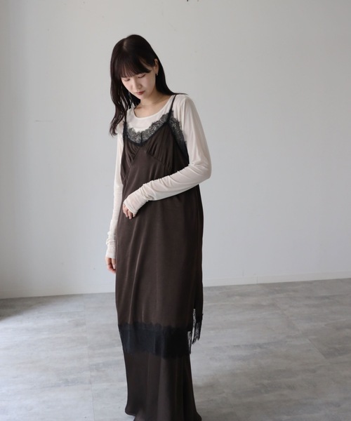 model：164cm. 着用サイズ：FREE