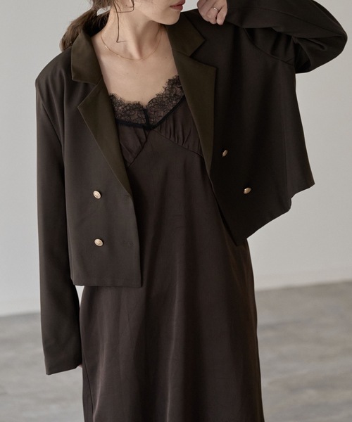 model：163cm. 着用サイズ：FREE