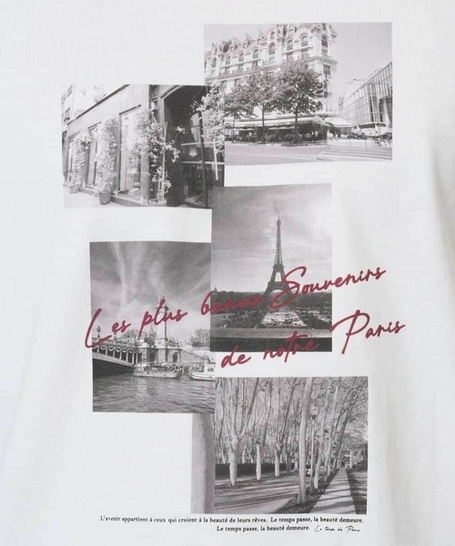 a.v.v(アーヴェヴェ)の「フォトプリントワイドシルエットカットソー(Tシャツ/カットソー・メンズ・ダークインディゴブルー/ホワイト・46/48)」の13枚目の写真
