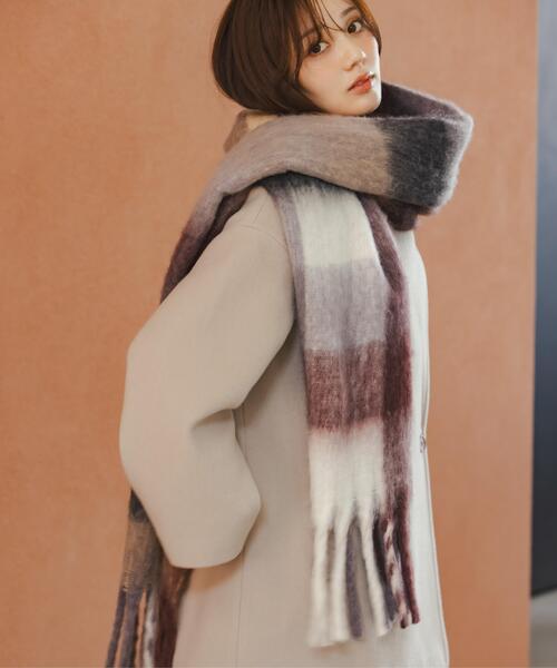 PROPORTION BODY DRESSING（プロポーションボディドレッシング）の「＜ａ＞ビックカラーハーフコート / 1216255104（ステンカラーコート・レディース・ホワイト系その他/ブラック/ベージュ・SMALL/P/S/MEDIUM）」の7枚目の写真