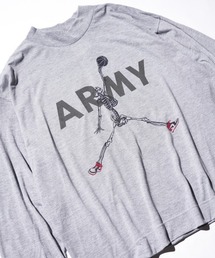 THRIFTY LOOK / スリフティールック ARMY P.F.U REPRONT LS TEE アーミー プリント ロングスリーブTシャツ