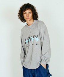 THRIFTY LOOK / スリフティールック ARMY P.F.U REPRONT LS TEE アーミー プリント ロングスリーブTシャツ