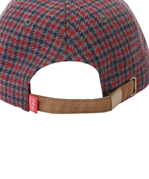 Manhattan Portage(マンハッタンポーテージ)の「NY EMB CHECK CAP(キャップ・メンズ・オフホワイト/グレー/ブラウン・FREE)」の7枚目の写真