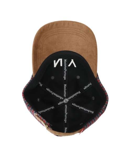 Manhattan Portage(マンハッタンポーテージ)の「NY EMB CHECK CAP(キャップ・メンズ・オフホワイト/グレー/ブラウン・FREE)」の8枚目の写真