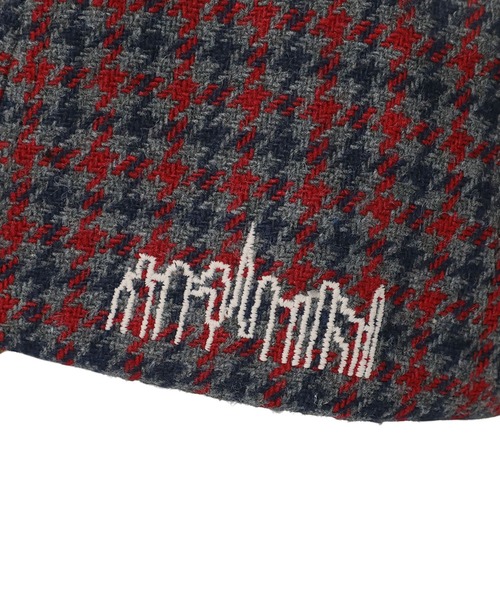 Manhattan Portage(マンハッタンポーテージ)の「NY EMB CHECK CAP(キャップ・メンズ・オフホワイト/グレー/ブラウン・FREE)」の10枚目の写真