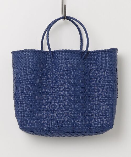 MAISON mou(メゾンムー)の「【Moon Bird/ムーンバード】メキシコ製・手編みのメルカドバッグ(S)MBST26-10(かごバッグ・レディース・ピンク/ゴールド/ブルー系その他2/ネイビー系/グリーン系その他2/ピンク系その他/ライトブルー・FREE)」の5枚目の写真