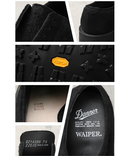 WAIPER.inc(ワイパーインク)の「Danner ダナー × WAIPER D214385 EXCLUSIVE POSTMAN SHOES ポストマンシューズ(その他シューズ・メンズ・ブラック・US7/US8/US8.5/US9/US7.5)」の12枚目の写真