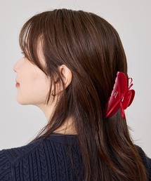 バレッタ/ヘアクリップ（レッド/赤色系）ファッション通販 - ZOZOTOWN