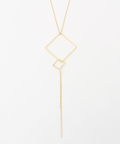 ROPE' PICNIC（ロペピクニック）の「モチーフデザインＹ字ネックレス（ネックレス・レディース・ゴールド/ゴールド系その他・FREE）」の2枚目の写真