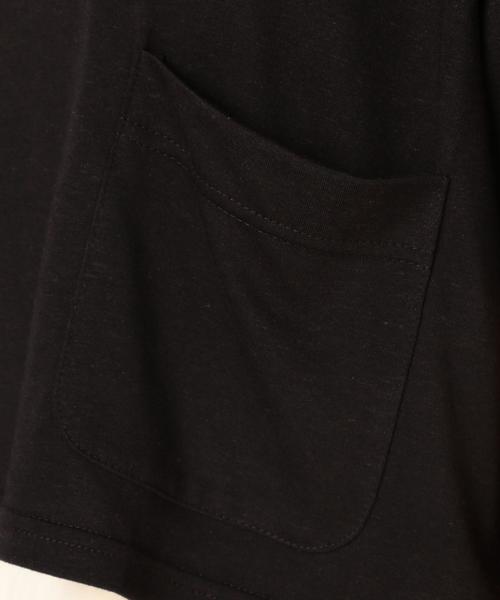 Another Edition（アナザーエディション）の「プレーティング変形Tシャツ/AEBC RLプレーティングヘンケイTee◆（Tシャツ/カットソー・レディース・ブラック/ライトグレー/ベージュ/ライトブルー・FREE）」の15枚目の写真