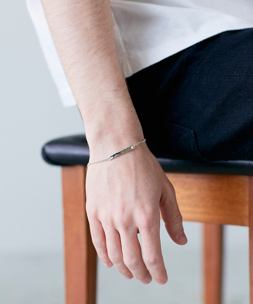 idealismsound イデアリズムサウンド / Silver plate bracelet シルバープレートブレスレット / 15037