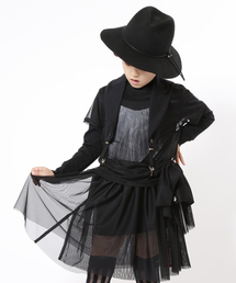 CHUBBYGANG | ビッグタグチュールスカート(スカート)