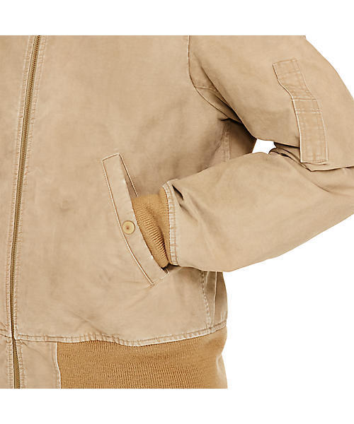 Denim & Supply Ralph Lauren(デニムアンドサプライラルフローレン)の「コットン ドビー ボンバー ジャケット(ミリタリージャケット・メンズ・ブラウン系その他・LARGE/SMALL/X-LARGE/MEDIUM/X-SMALL)」の5枚目の写真