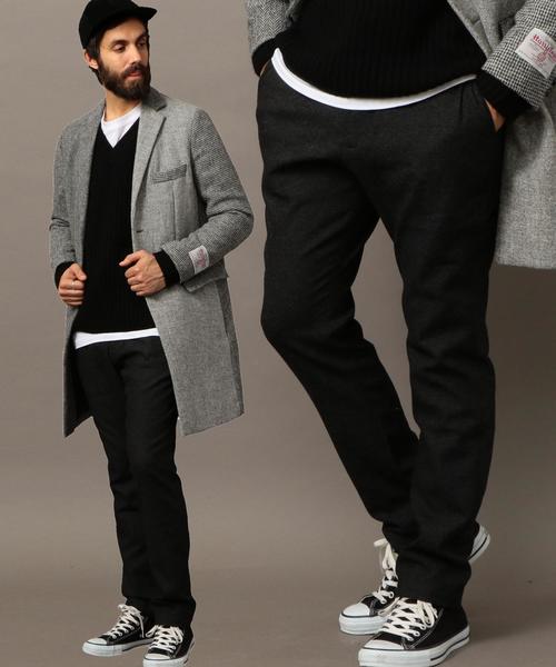 BEAUTY&YOUTH UNITED ARROWS(ビューティーアンドユースユナイテッドアローズ)の「BY C/W ノープリーツ テーパードパンツ◆(その他パンツ・メンズ・グレー/ダークグレー/ネイビー・MEDIUM/SMALL/LARGE/X-LARGE)」の2枚目の写真