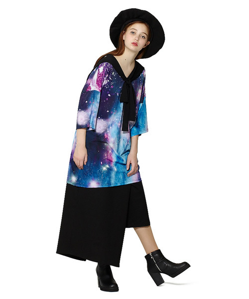 ankoROCKセーラー ankoROCK セーラー襟絵画カットソー ankoROCK