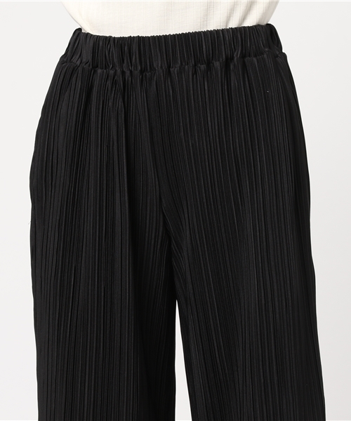 LBC（エルビーシー）の「プリーツイージーパンツ（その他パンツ・レディース・ブラック/グレー・MEDIUM/LARGE）」の6枚目の写真