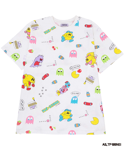 PUNYUS（プニュズ）の「パックストア総柄Tシャツ（Tシャツ/カットソー・レディース・その他1・3/4）」の2枚目の写真