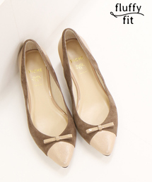 PICHE ABAHOUSE | fluffy fitヒラリボンパンプス(パンプス)