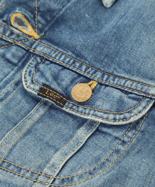 Lee（リー）の「[Lee（リー）] C RIDERS Gジャン（デニムジャケット・レディース・コバルトブルー・SMALL/MEDIUM）」の9枚目の写真