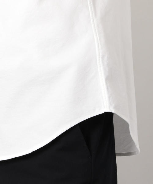 green label relaxing（グリーンレーベルリラクシング）の「SC オーガニック オックス ボタンダウン シャツ ◆（シャツ/ブラウス・メンズ・ネイビー/ライラック/ホワイト・MEDIUM/LARGE/SMALL/X-SMALL/X-LARGE）」の10枚目の写真