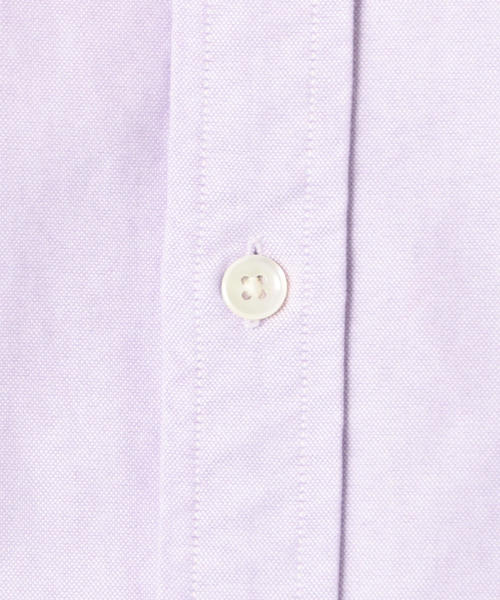 green label relaxing（グリーンレーベルリラクシング）の「SC オーガニック オックス ボタンダウン シャツ ◆（シャツ/ブラウス・メンズ・ネイビー/ライラック/ホワイト・MEDIUM/LARGE/SMALL/X-SMALL/X-LARGE）」の16枚目の写真