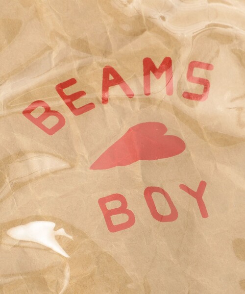 BEAMS BOY（ビームスボーイ）の「BEAMS BOY / BB ロゴ ポーチ（ポーチ・レディース・ベージュ・ONE SIZE）」の5枚目の写真