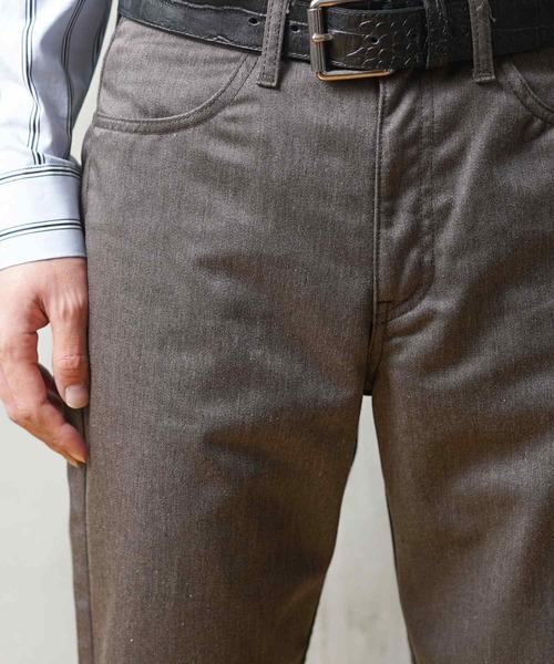 KAIKO（カイコー）の「KAIKO THE CHINO TROUSER SLIM TAPERED（チノパンツ・メンズ・ブラック/ベージュ/ブラウン・S/M/L）」の11枚目の写真