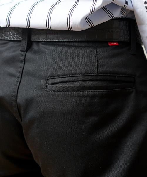 KAIKO（カイコー）の「KAIKO THE CHINO TROUSER SLIM TAPERED（チノパンツ・メンズ・ブラック/ベージュ/ブラウン・S/M/L）」の15枚目の写真