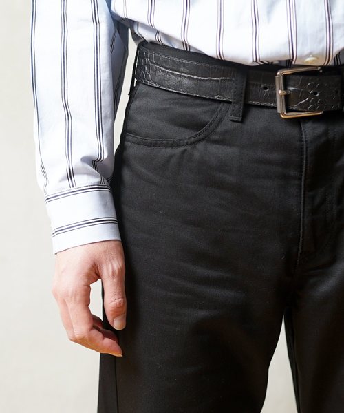 KAIKO（カイコー）の「KAIKO THE CHINO TROUSER SLIM TAPERED（チノパンツ・メンズ・ブラック/ベージュ/ブラウン・S/M/L）」の16枚目の写真