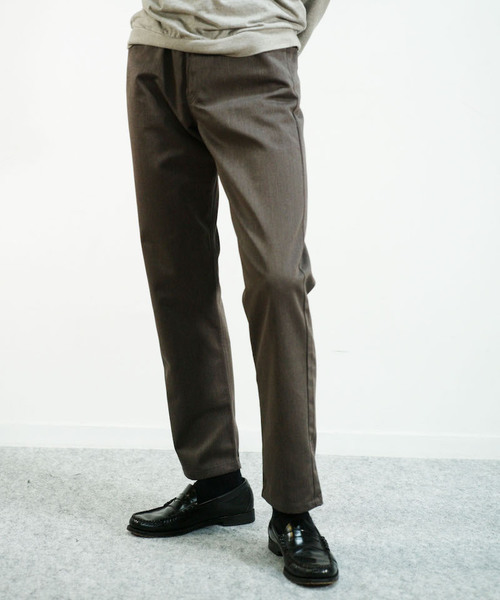 KAIKO（カイコー）の「KAIKO THE CHINO TROUSER SLIM TAPERED（チノパンツ・メンズ・ブラック/ベージュ/ブラウン・S/M/L）」の3枚目の写真