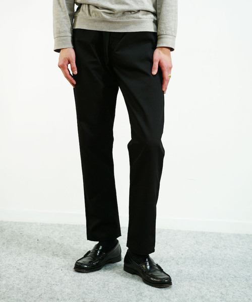 KAIKO（カイコー）の「KAIKO THE CHINO TROUSER SLIM TAPERED（チノパンツ・メンズ・ブラック/ベージュ/ブラウン・S/M/L）」の2枚目の写真