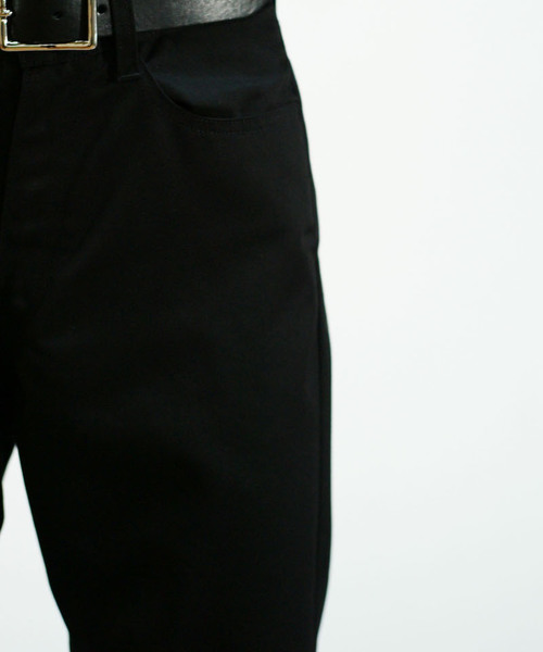 KAIKO（カイコー）の「KAIKO THE CHINO TROUSER SLIM TAPERED（チノパンツ・メンズ・ブラック/ベージュ/ブラウン・S/M/L）」の19枚目の写真