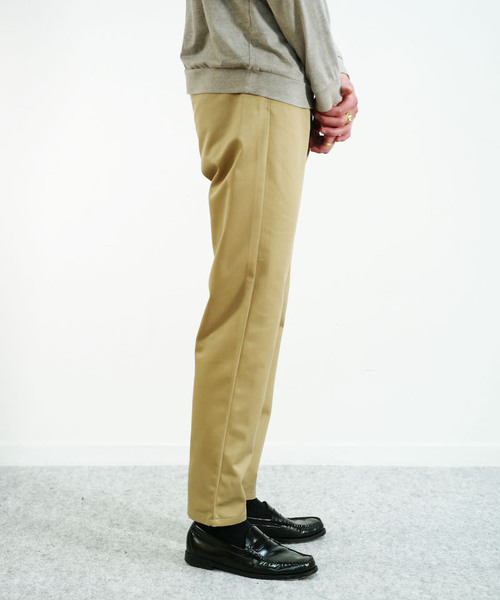 KAIKO（カイコー）の「KAIKO THE CHINO TROUSER SLIM TAPERED（チノパンツ・メンズ・ブラック/ベージュ/ブラウン・S/M/L）」の20枚目の写真