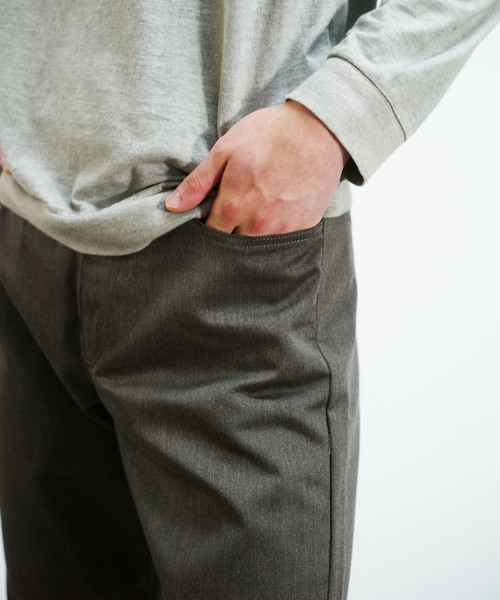 KAIKO（カイコー）の「KAIKO THE CHINO TROUSER SLIM TAPERED（チノパンツ・メンズ・ブラック/ベージュ/ブラウン・S/M/L）」の22枚目の写真