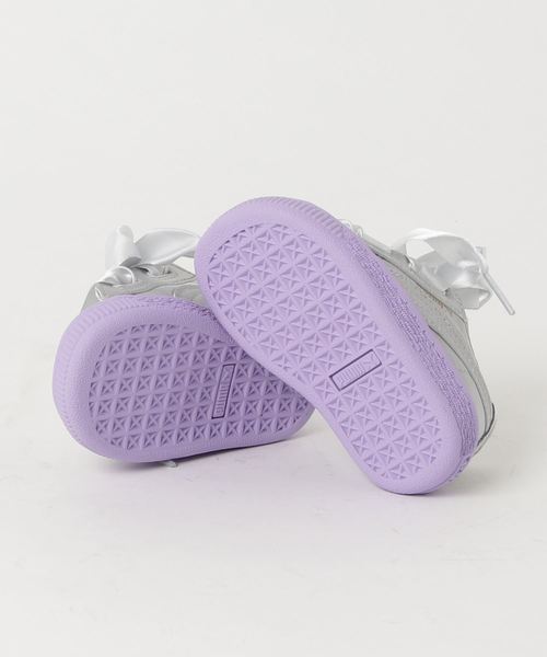 PUMA(プーマ)の「バスケット ハート トゥイーン インファント (KIDS)(スニーカー・キッズ・グレー/ピンク/ブルー・13cm/15.0cm/14cm/16.0cm/12cm)」の5枚目の写真