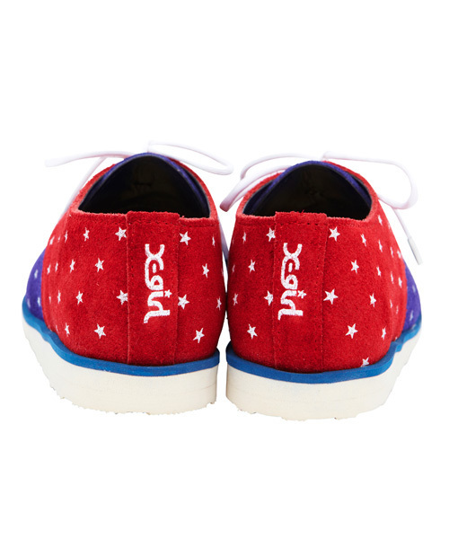 X-girl Stages(エックスガールステージス)の「XGS★ × SAYANG SLIP-ON(その他シューズ・キッズ・ブラック/ネイビー・15cm/17cm/19cm)」の4枚目の写真