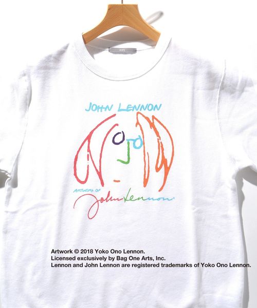 SHIPS（シップス）の「SU: ジョンレノン スウェット（スウェット・メンズ・ホワイト系その他/ブラック/ホワイト/ダークグレー・MEDIUM/LARGE/SMALL/X-LARGE）」の2枚目の写真