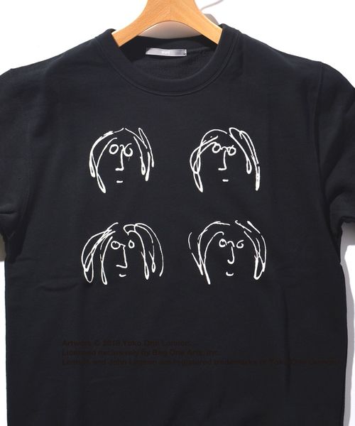 SHIPS（シップス）の「SU: ジョンレノン スウェット（スウェット・メンズ・ホワイト系その他/ブラック/ホワイト/ダークグレー・MEDIUM/LARGE/SMALL/X-LARGE）」の3枚目の写真