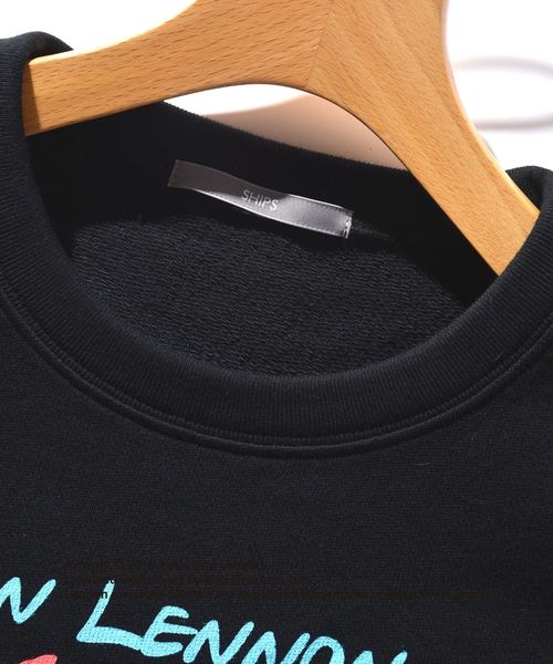 SHIPS（シップス）の「SU: ジョンレノン スウェット（スウェット・メンズ・ホワイト系その他/ブラック/ホワイト/ダークグレー・MEDIUM/LARGE/SMALL/X-LARGE）」の6枚目の写真
