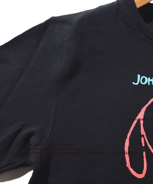 SHIPS（シップス）の「SU: ジョンレノン スウェット（スウェット・メンズ・ホワイト系その他/ブラック/ホワイト/ダークグレー・MEDIUM/LARGE/SMALL/X-LARGE）」の8枚目の写真