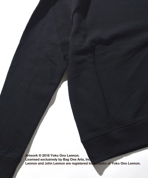 SHIPS（シップス）の「SU: ジョンレノン スウェット（スウェット・メンズ・ホワイト系その他/ブラック/ホワイト/ダークグレー・MEDIUM/LARGE/SMALL/X-LARGE）」の13枚目の写真