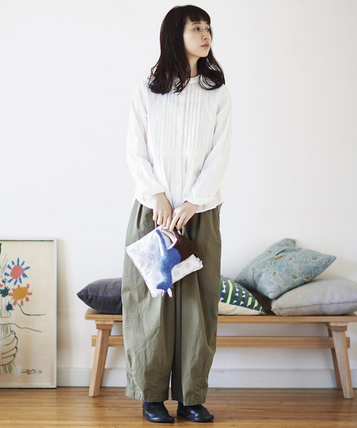 Sunny clouds（サニークラウズ）の「サニークラウズ　ブカブカのパンツ＜レディース＞（その他パンツ・レディース・ネイビー/カーキ・MEDIUM/LARGE/X-LARGE/XX-LARGE/2T/3T/NM）」の17枚目の写真