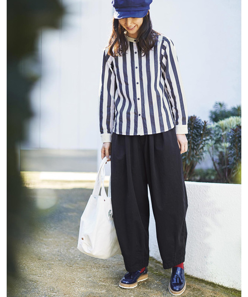 Sunny clouds（サニークラウズ）の「サニークラウズ　ブカブカのパンツ＜レディース＞（その他パンツ・レディース・ネイビー/カーキ・MEDIUM/LARGE/X-LARGE/XX-LARGE/2T/3T/NM）」の6枚目の写真