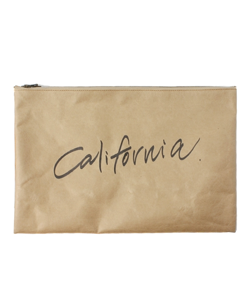 And A（アンドエー）の「転写クラッチバッグ (MATATABI)（クラッチバッグ・メンズ・ライトグレー/ベージュ/キャメル/ブラウン/ホワイト/ブラック/ブラウン系その他/その他1/スミクロ/ベージュ系その他/ナチュラル/ネイビー・FREE）」の21枚目の写真