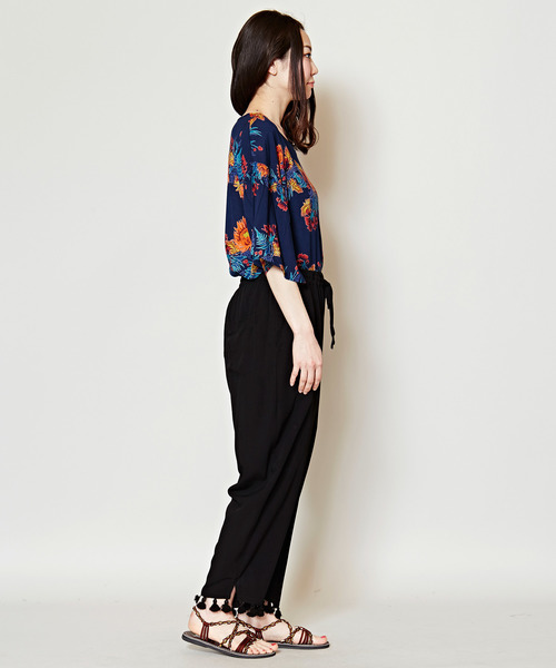 チャイハネ(チャイハネ)の「【チャイハネ】無地タッセルストレートパンツ(その他パンツ・レディース・ブラック/ブルー/オレンジ/ホワイト/イエロー/ブラウン/ピンク・FREE)」の13枚目の写真