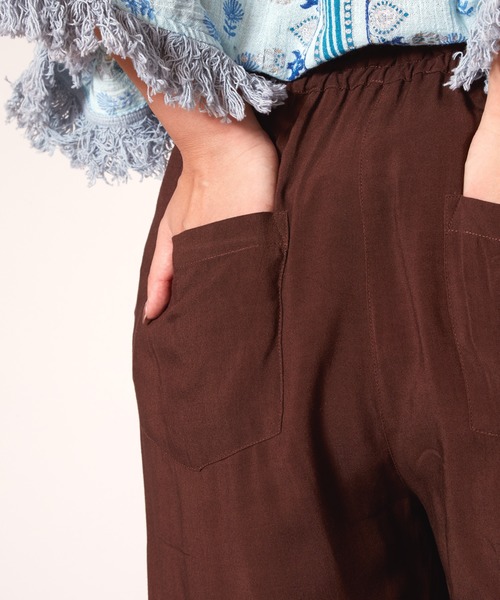 チャイハネ(チャイハネ)の「【チャイハネ】無地タッセルストレートパンツ(その他パンツ・レディース・ブラック/ブルー/オレンジ/ホワイト/イエロー/ブラウン/ピンク・FREE)」の20枚目の写真