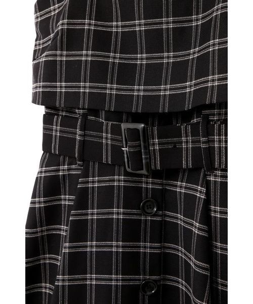 JILL by JILL STUART（ジルバイジルスチュアート）の「ベルテッドジャンスカ（ワンピース・レディース・ブラック系その他/ベージュ/ベージュ系その他・MEDIUM/SMALL）」の15枚目の写真