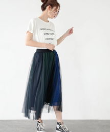 Editt by YECCA VECCA | タックデザインロゴＴｅｅ(Tシャツ/カットソー)