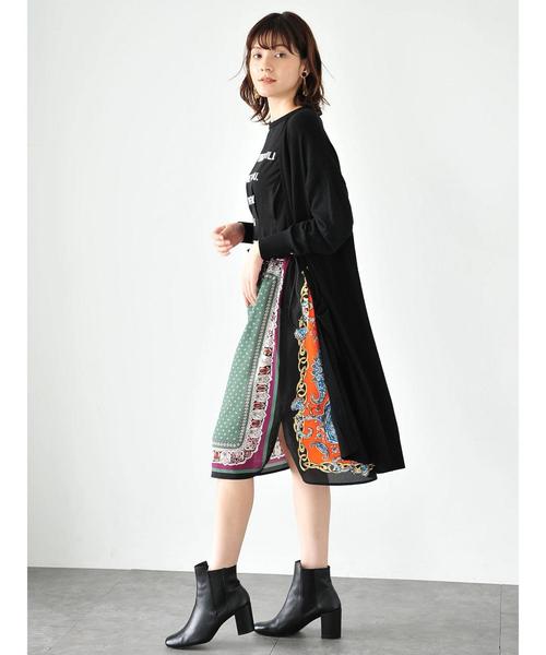 Editt by YECCA VECCA（エディットバイイェッカヴェッカ）の「タックデザインロゴＴｅｅ（Tシャツ/カットソー・レディース・ホワイト/ブラック/キャメル・FREE）」の19枚目の写真