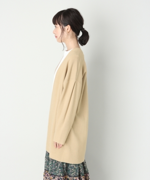 LOWRYS FARM（ローリーズファーム）の「１２Ｇファンクションカーディガン　805085（カーディガン/ボレロ・レディース・ブラック/ベージュ/グレー・FREE）」の8枚目の写真